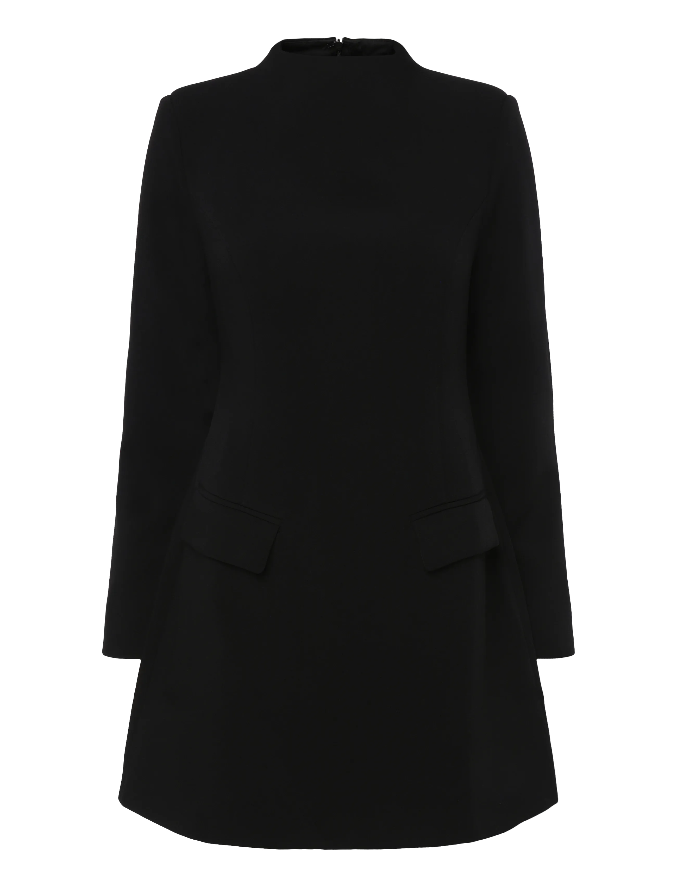 Malina Leanna High Neck Mini Dress, 40, Dresses, Schwarz - Short Frauen