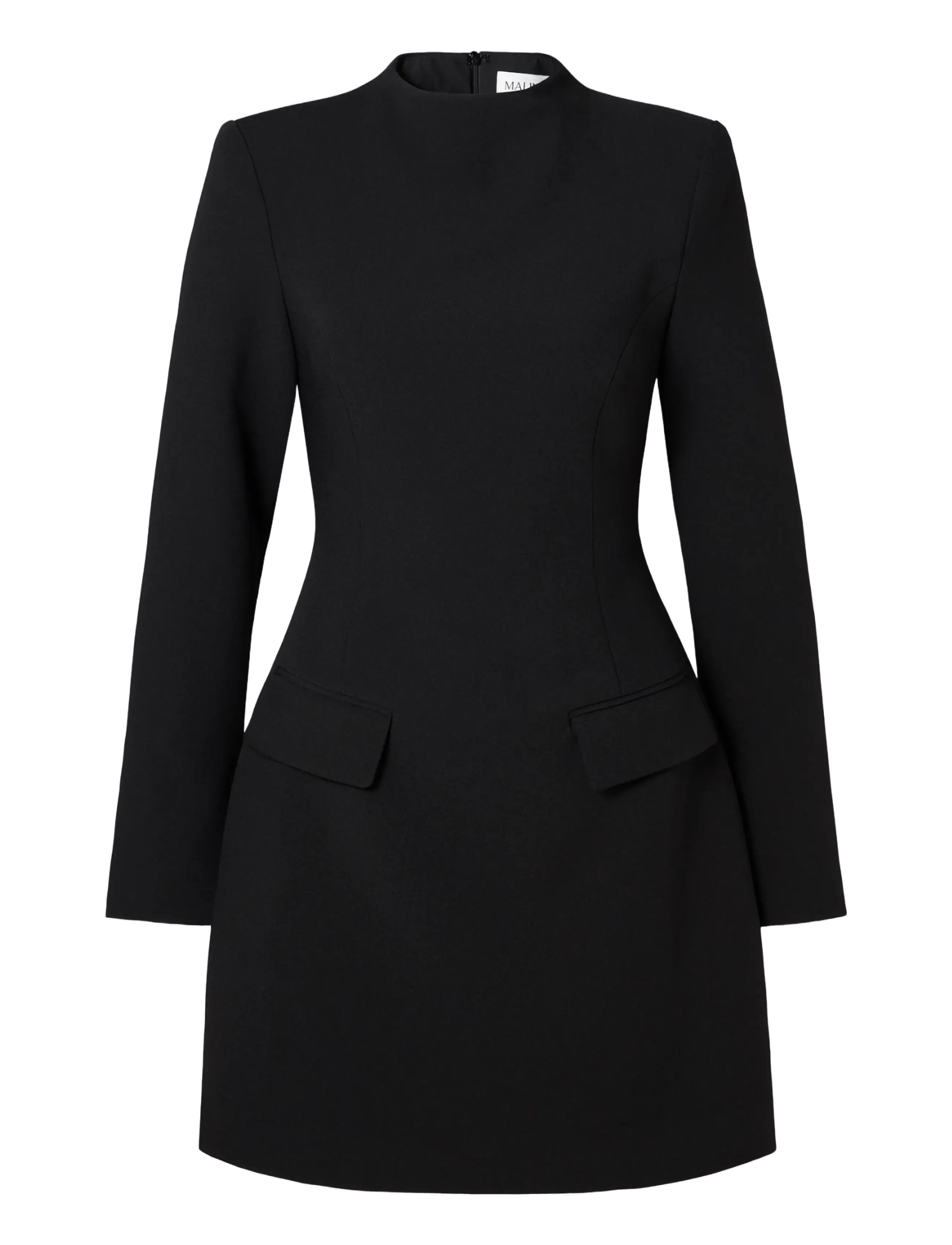 Malina Leanna High Neck Mini Dress - Kläder - BLACK / black