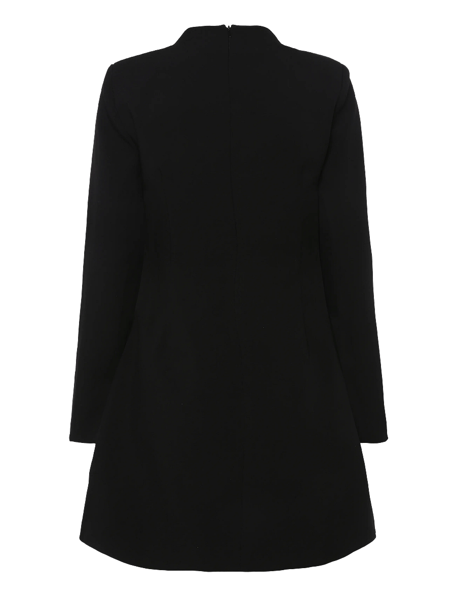 Malina - Leanna High Neck Mini Dress - cocktailkjoler - black - 1