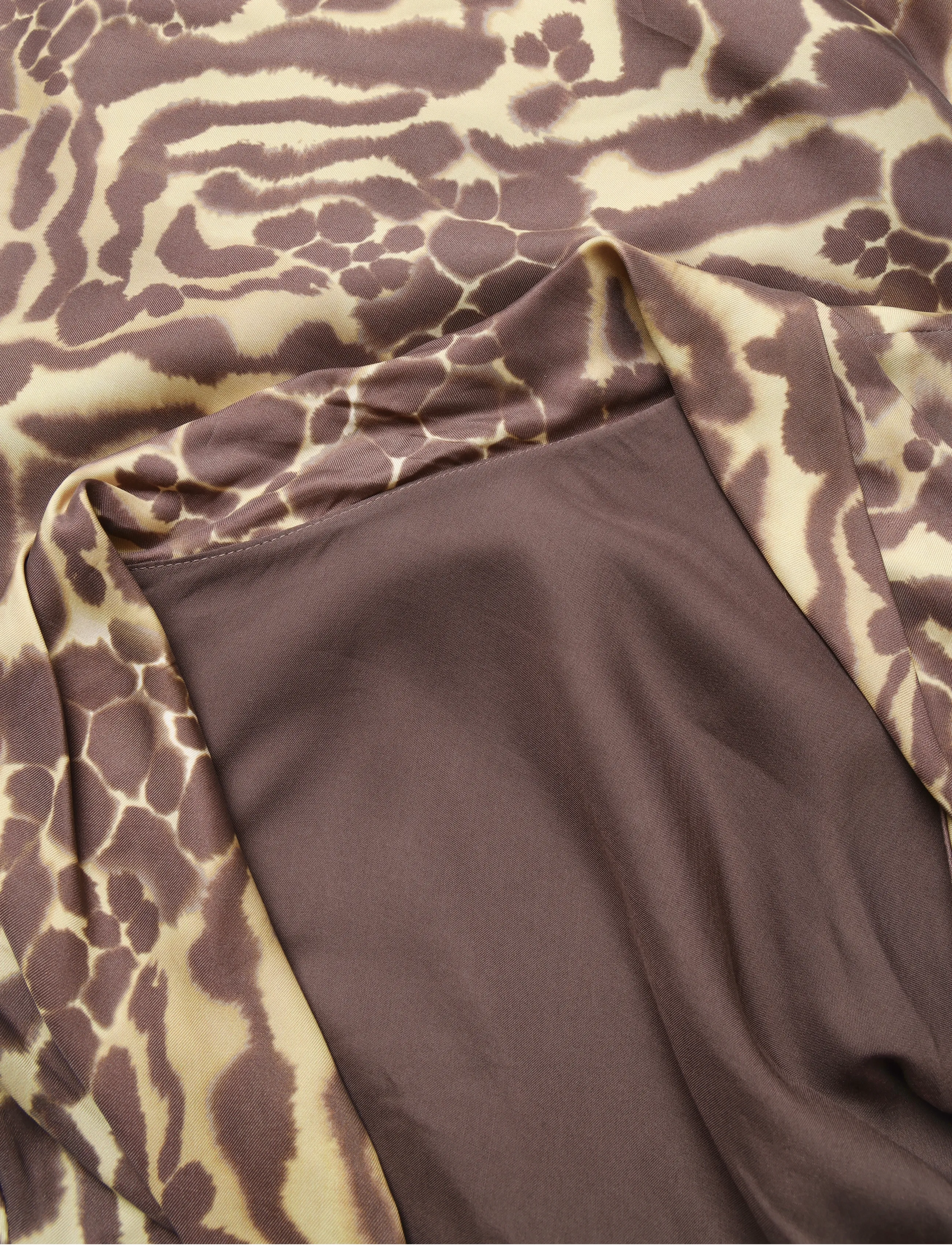 Malina - Cezanne Low Back Satin Mini Dress - fodralklänningar - savannah - 5