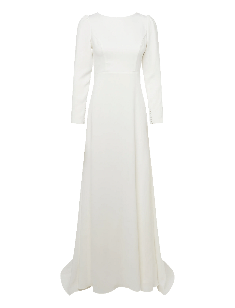 Malina - Elize Open Back Gown - maxikjoler - ivory - 1