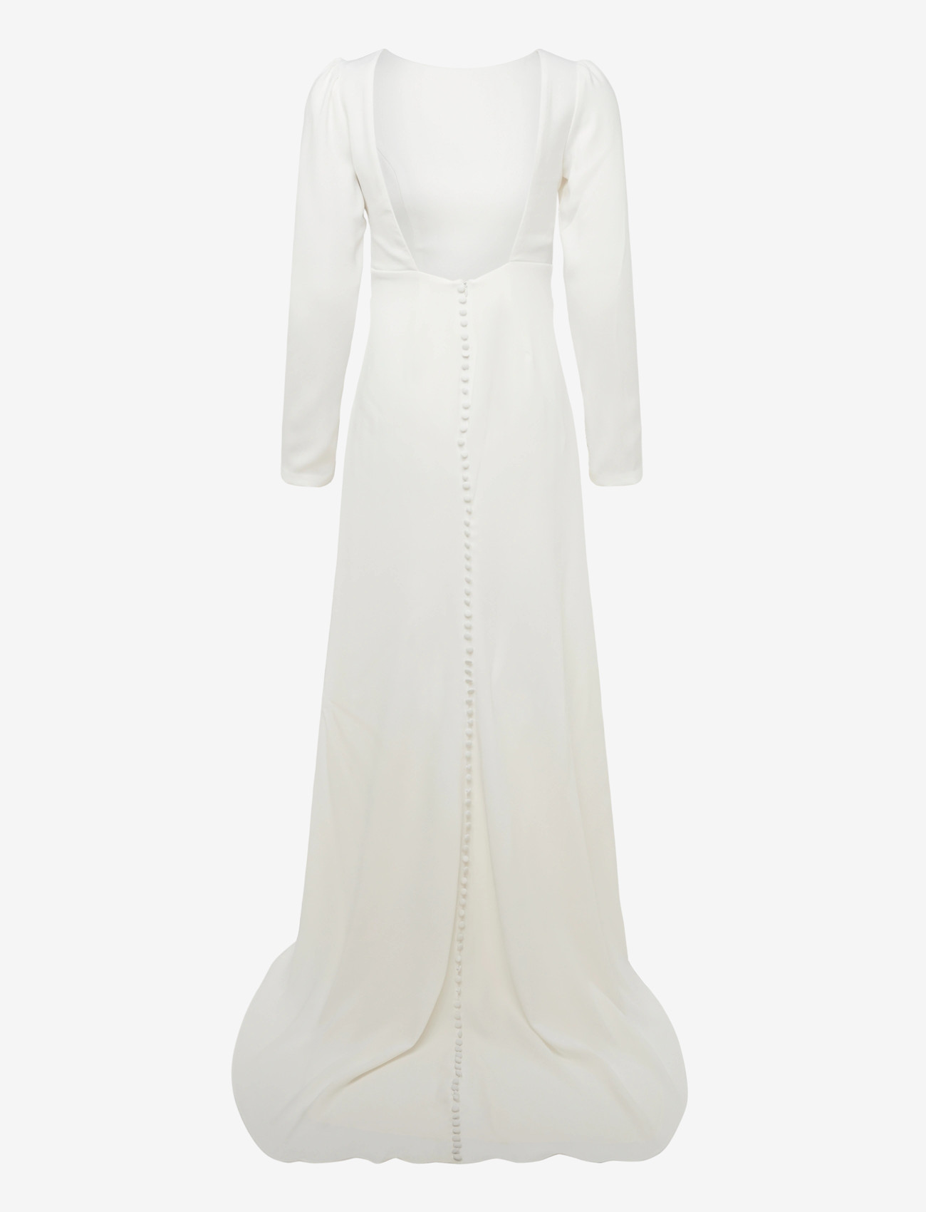 Malina - Elize Open Back Gown - maxikjoler - ivory - 2