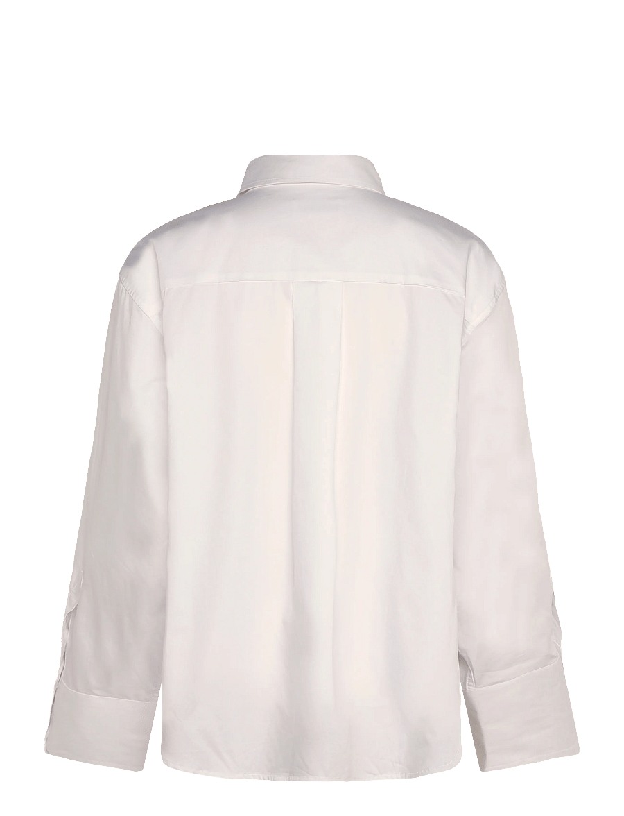 Malina - Classic Poplin Shirt - teksasärgid - white - 2