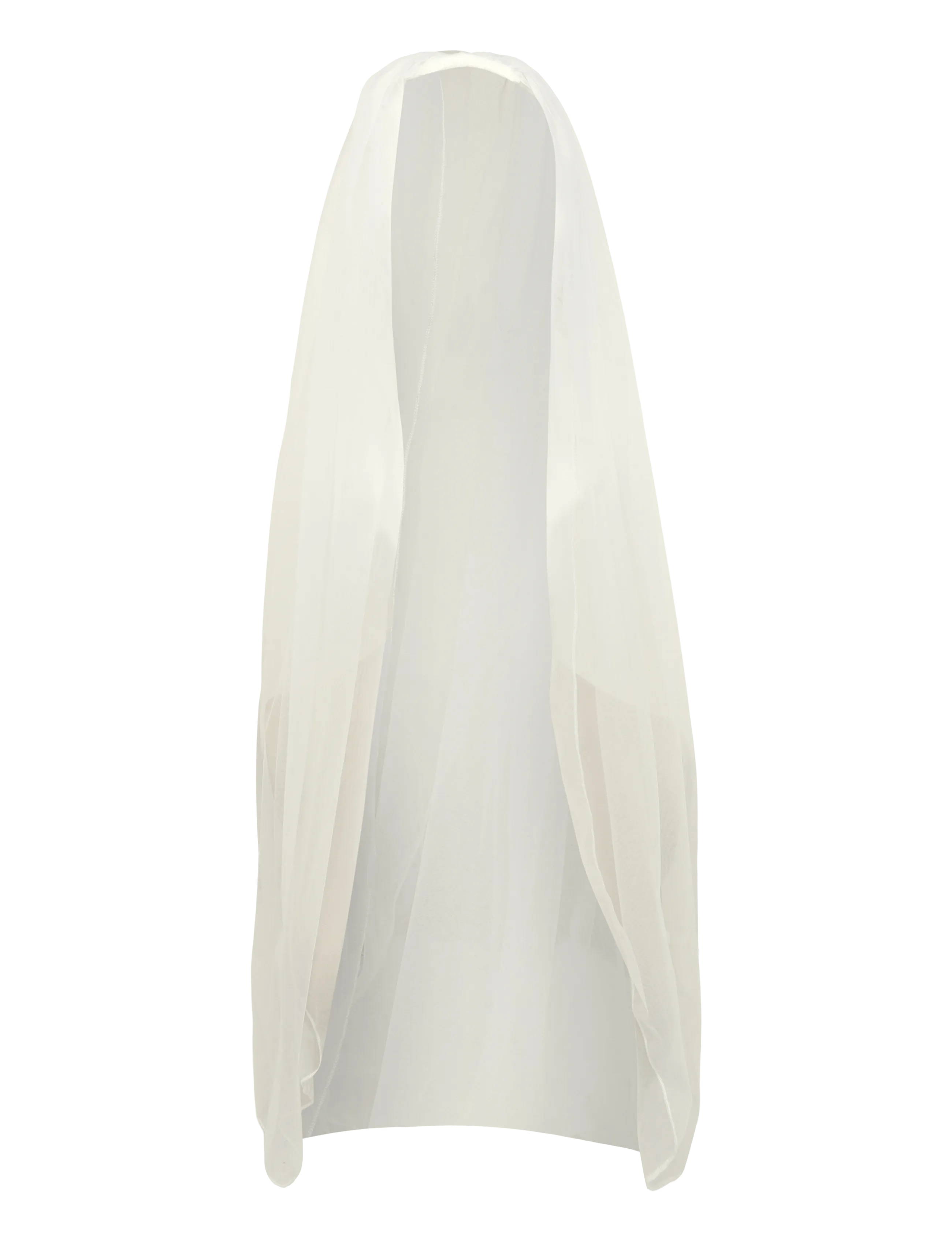 Malina - Sky Mist Mid-Length Soft Tulle Veil - pulmakleidid - ivory - 1