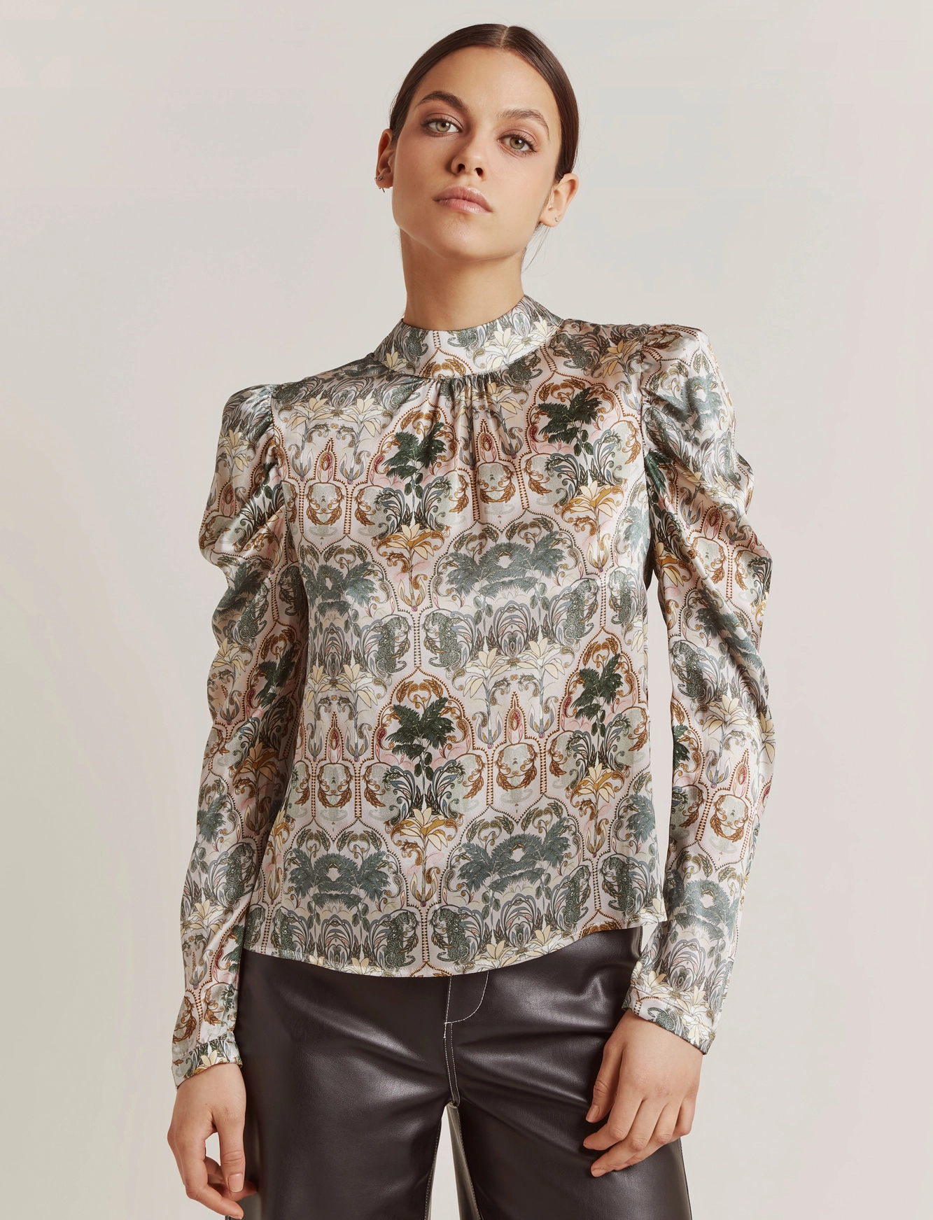 Malina - Ellery Silk Blouse - villa verde - 2