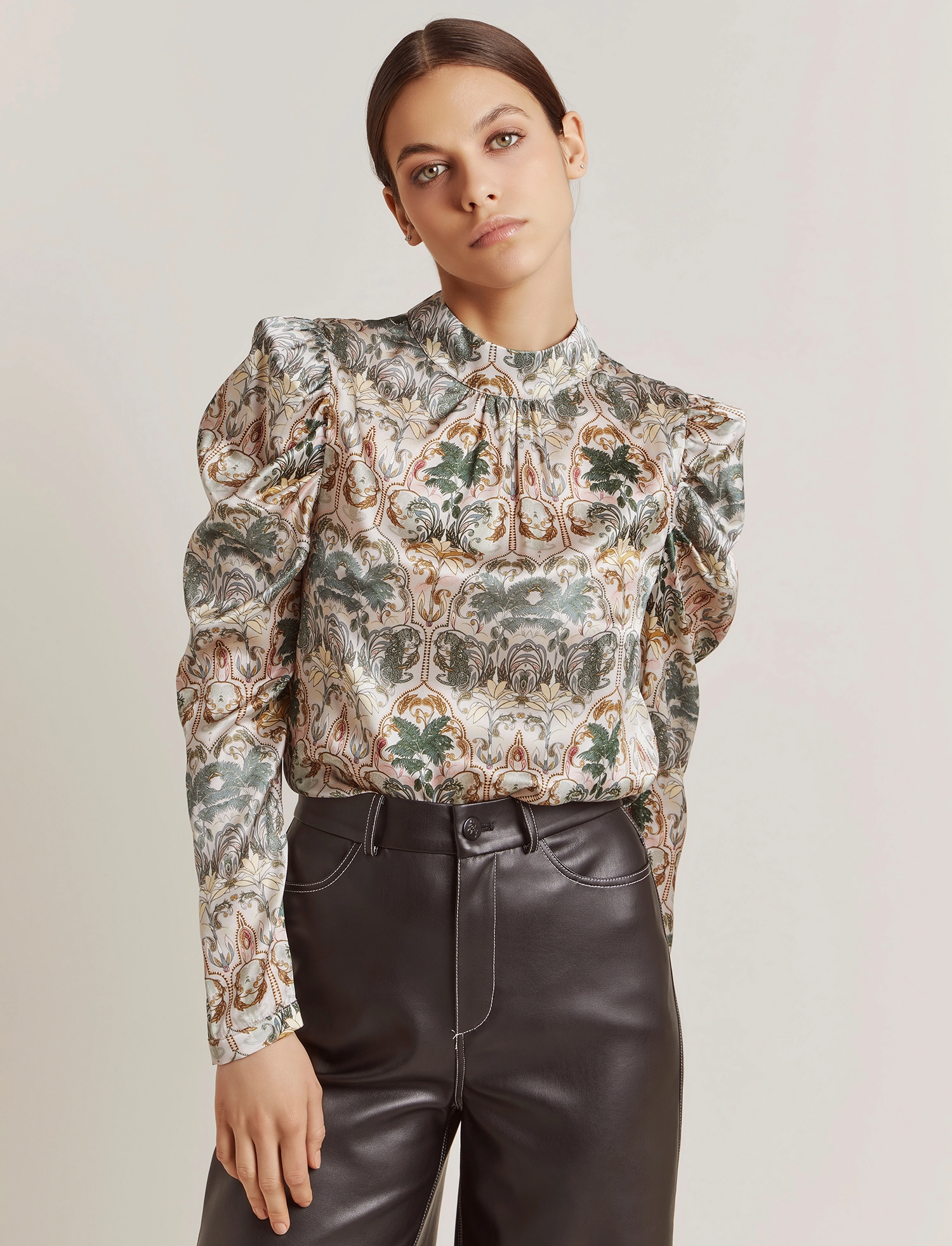 Malina - Ellery Silk Blouse - villa verde - 3