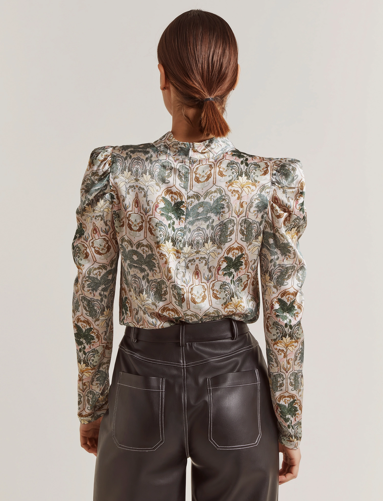 Malina - Ellery Silk Blouse - villa verde - 4