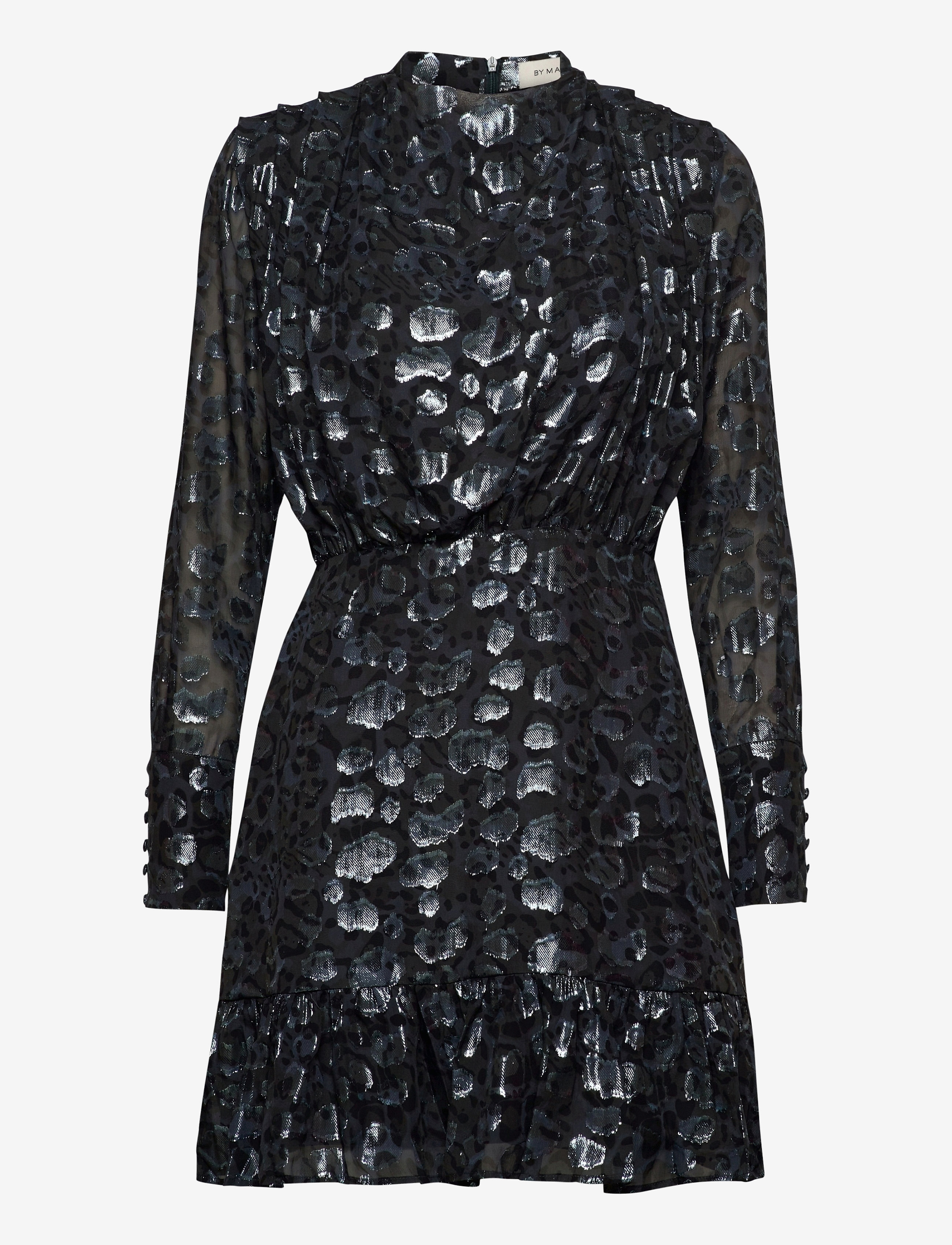 By Malina - Lively dress - black sparkle - 1