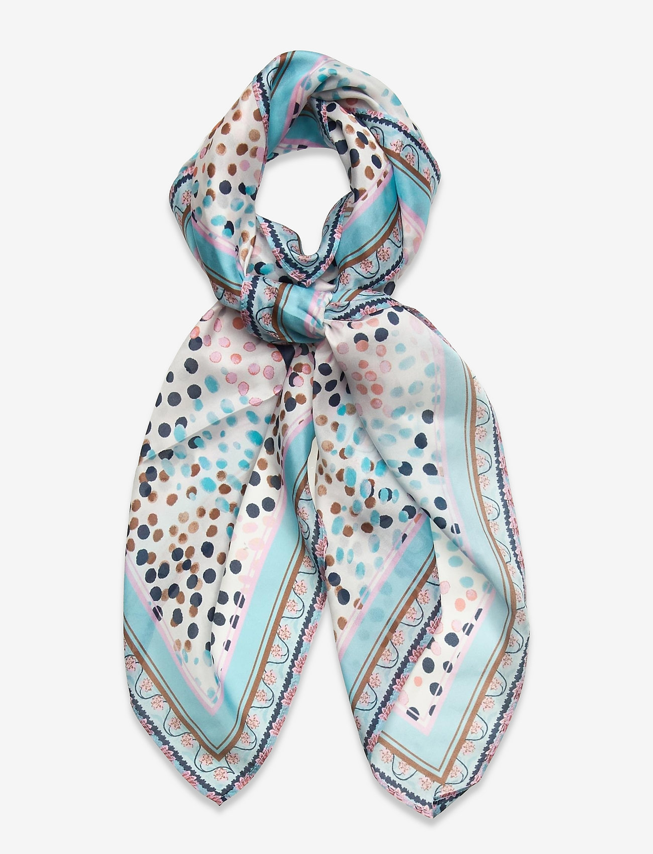 By Malina - Silk scarf 100x100 - ceramic dot - 0