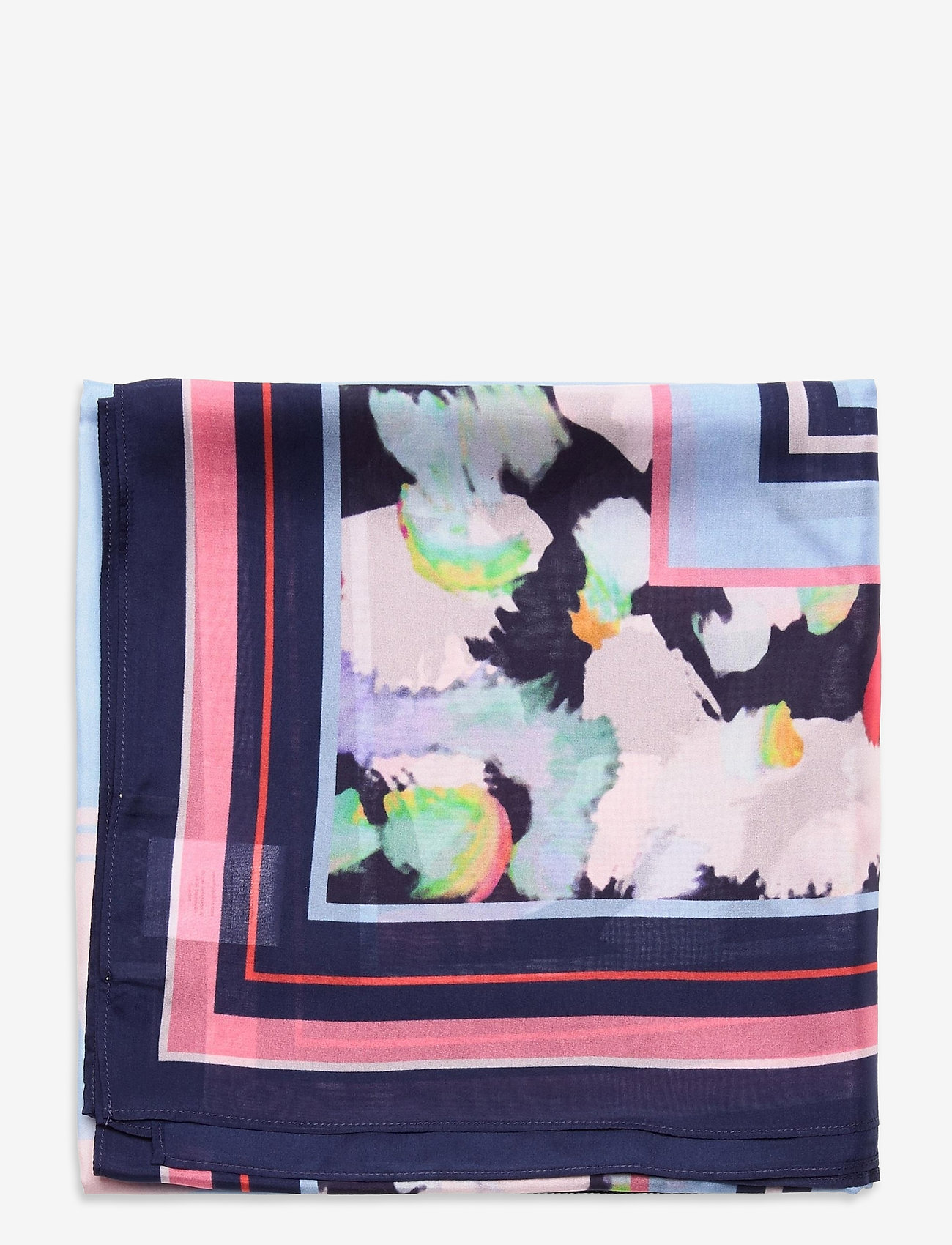 By Malina - Silk scarf 100x100 - wild blossom - 1