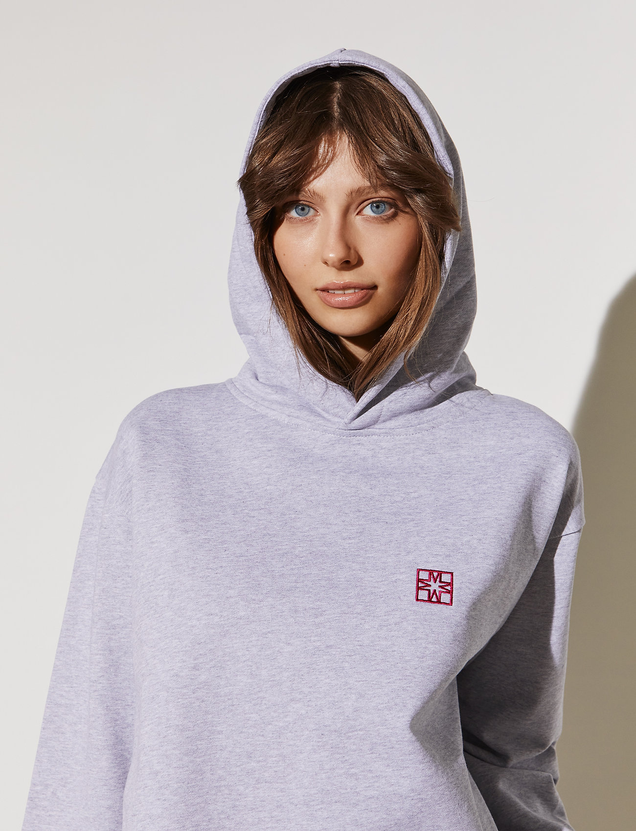 By Malina - Demi hoodie - grey melange - 4