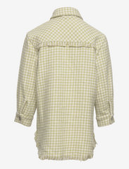 Malina - Mini Mika shirt - overshirts - olive check - 1