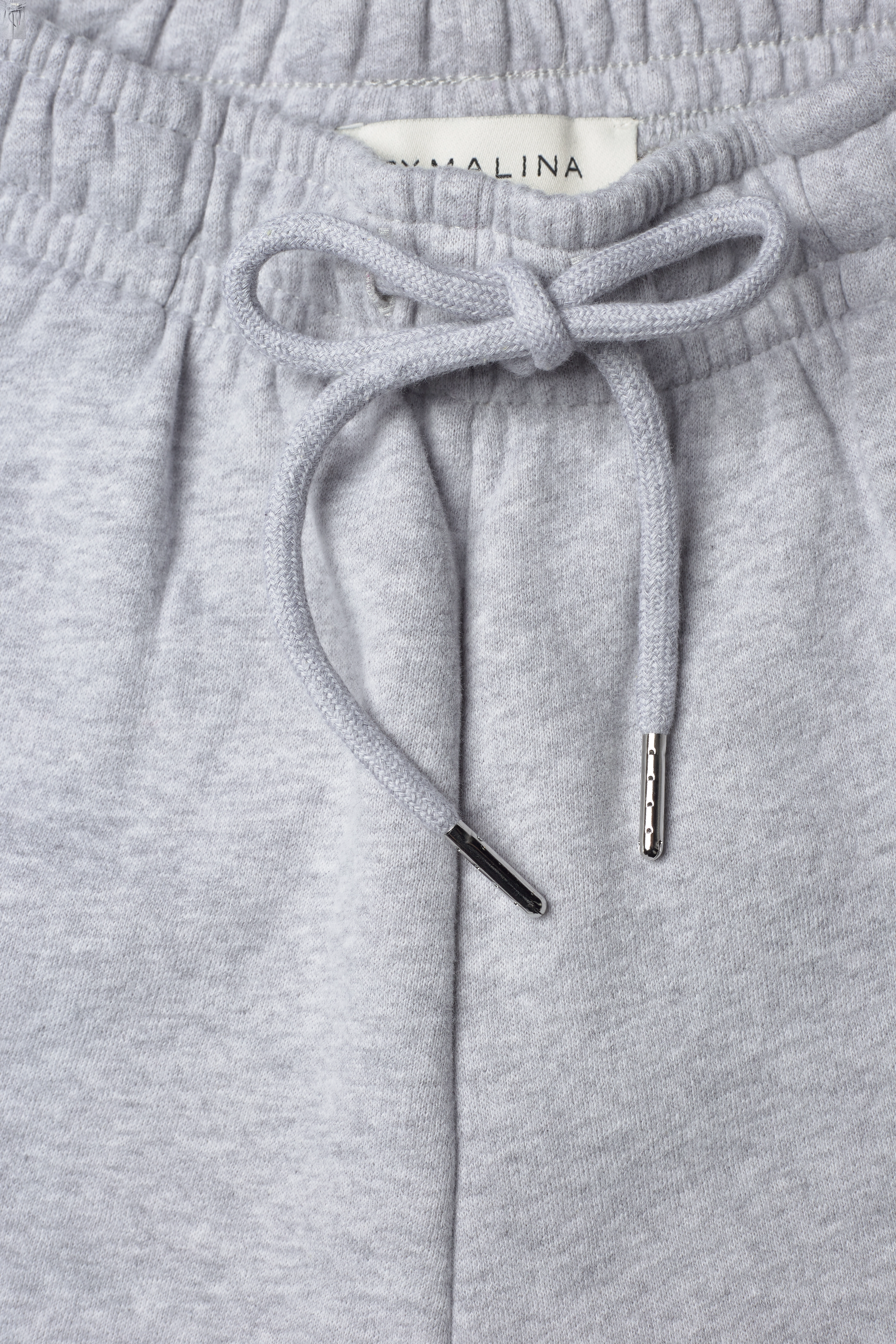 By Malina - Mandy shorts - grey melange - 5
