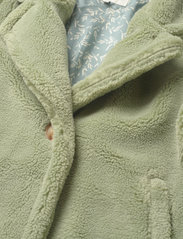 Malina - Mini Zinna faux fur jacket - mākslīgā kažokāda - pale olive - 4