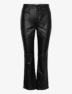 Maggy leather pants, Malina