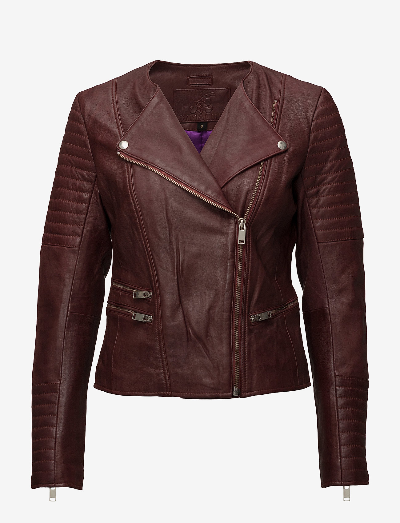 By Malina - Glade leather jacket - rosewood - 0