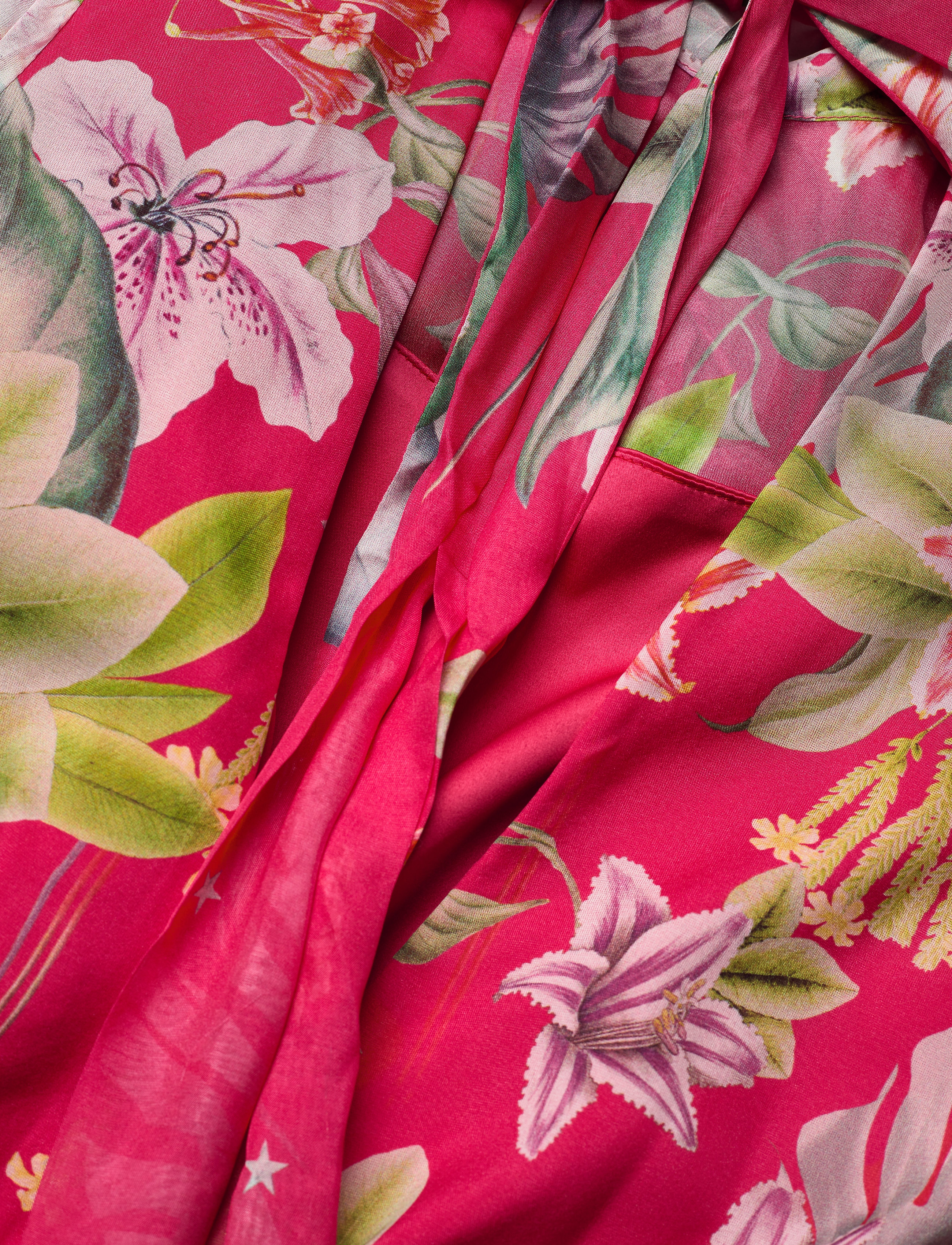 By Malina - Ava dress - electric jungle pink coral - 3