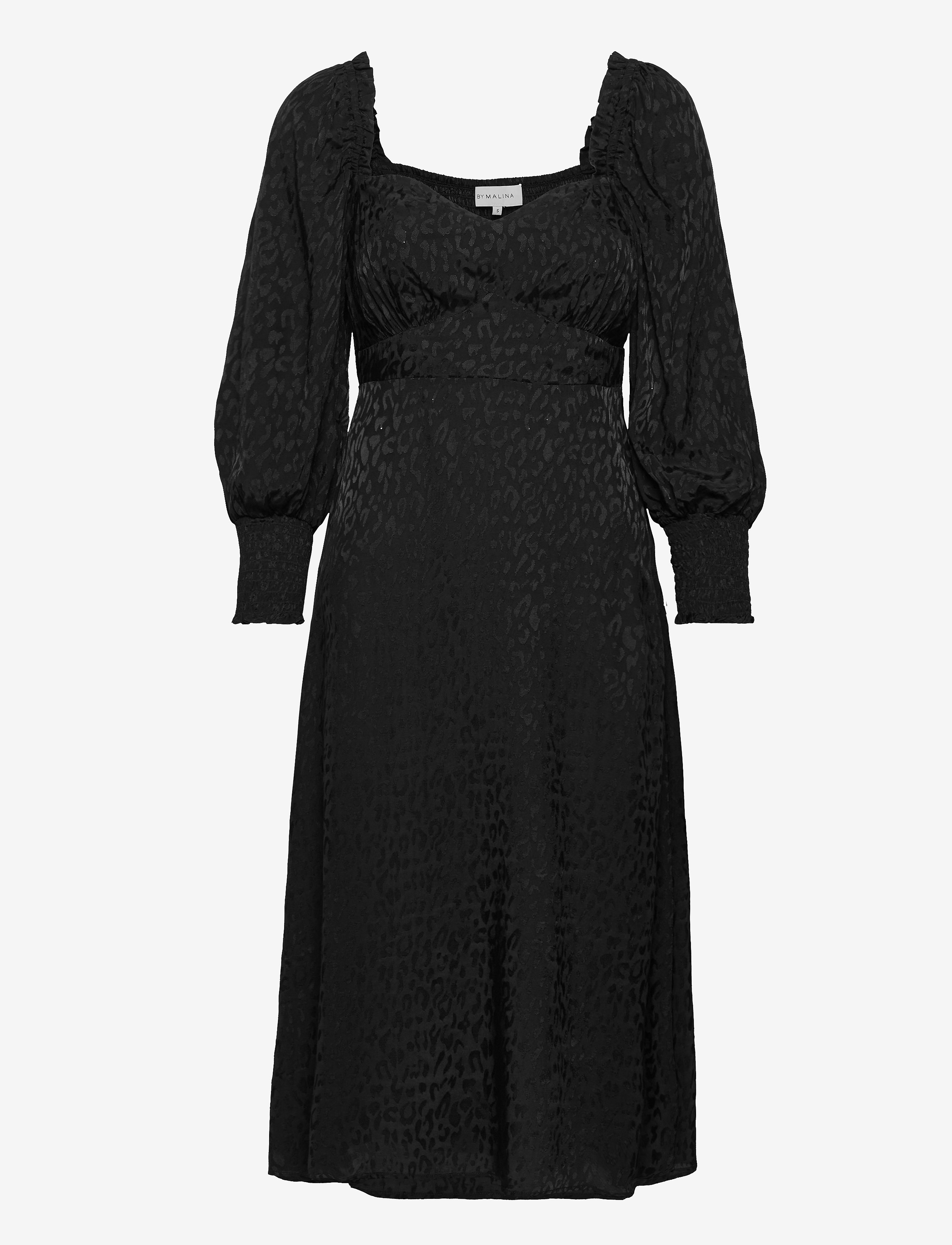 Malina Bonita dress - Kleider - BLACK / black