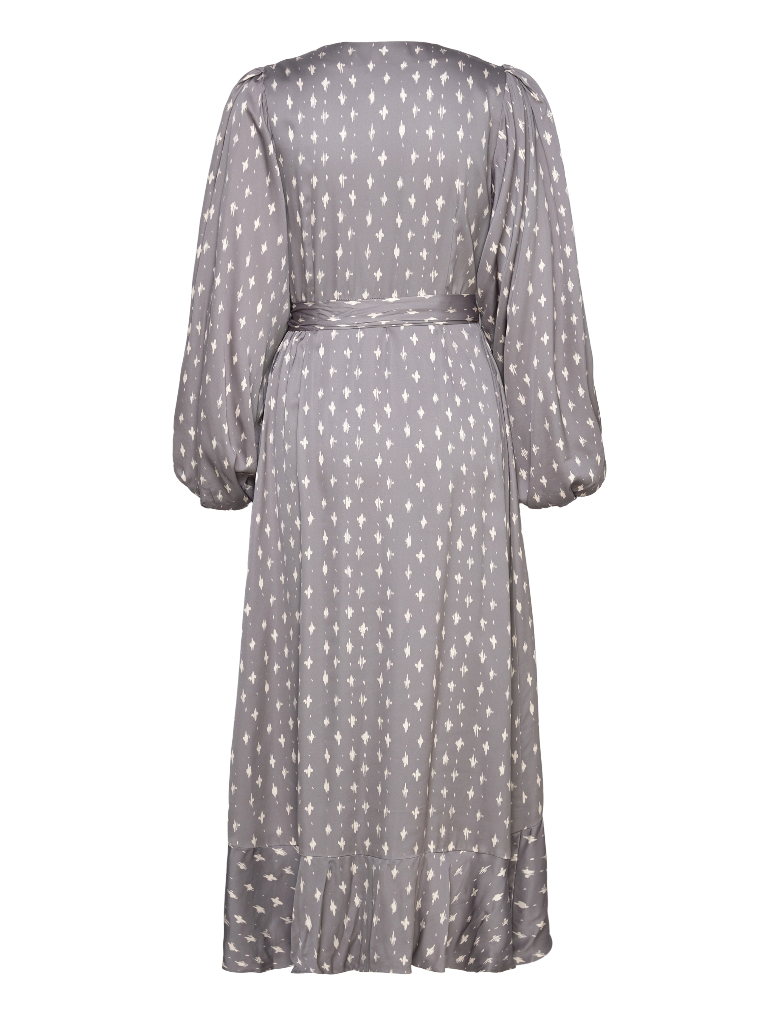 Malina - Blossom printed wrap midi dress - slå-om-kjoler - astra - 2