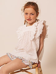 Malina - Mini Frida blouse - letnie okazje - white - 2