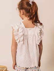 Malina - Mini Frida blouse - gode sommertilbud - white - 3