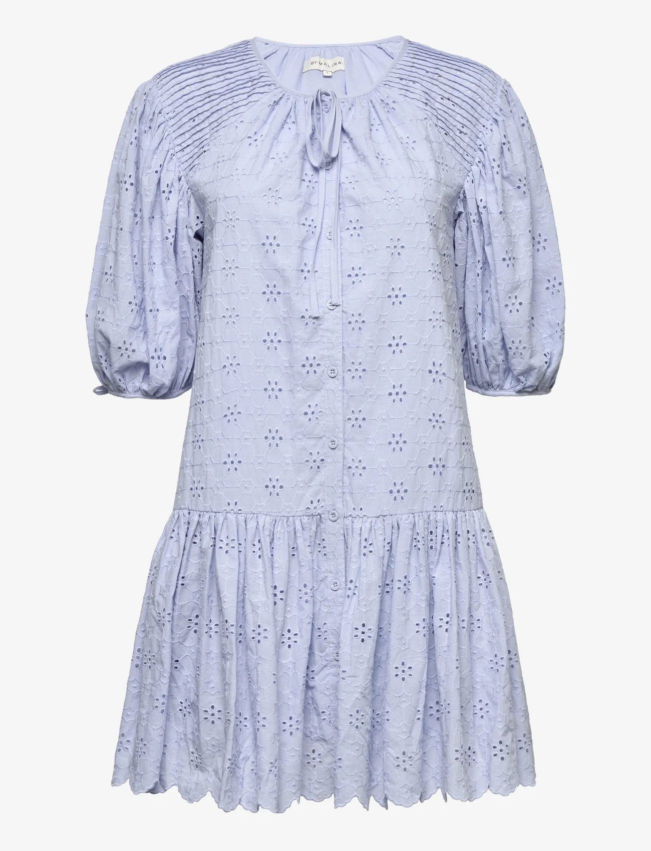 Malina - Allegra dress - nėriniuotos suknelės - azure - 0