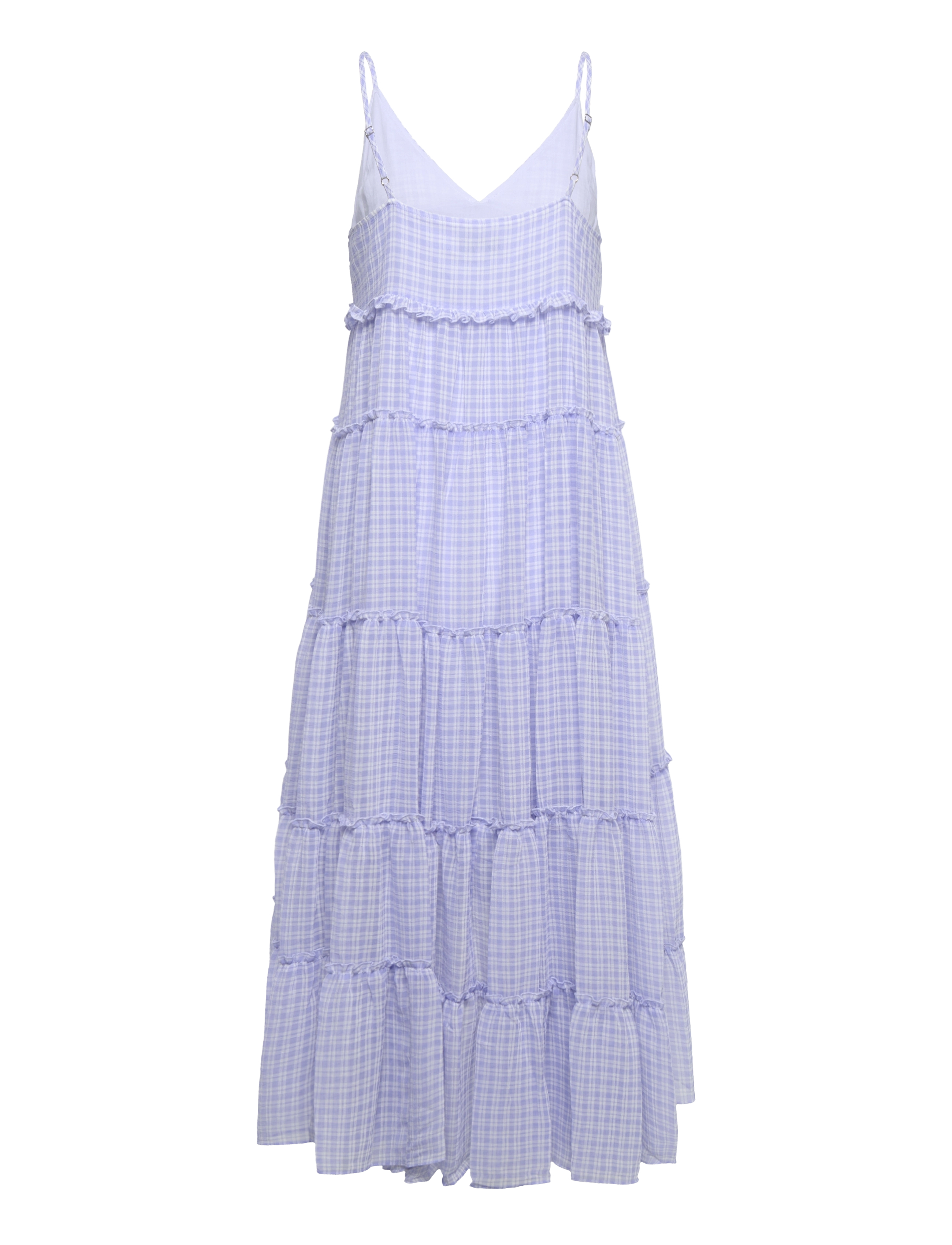 By Malina - Angela dress - azure check - 1