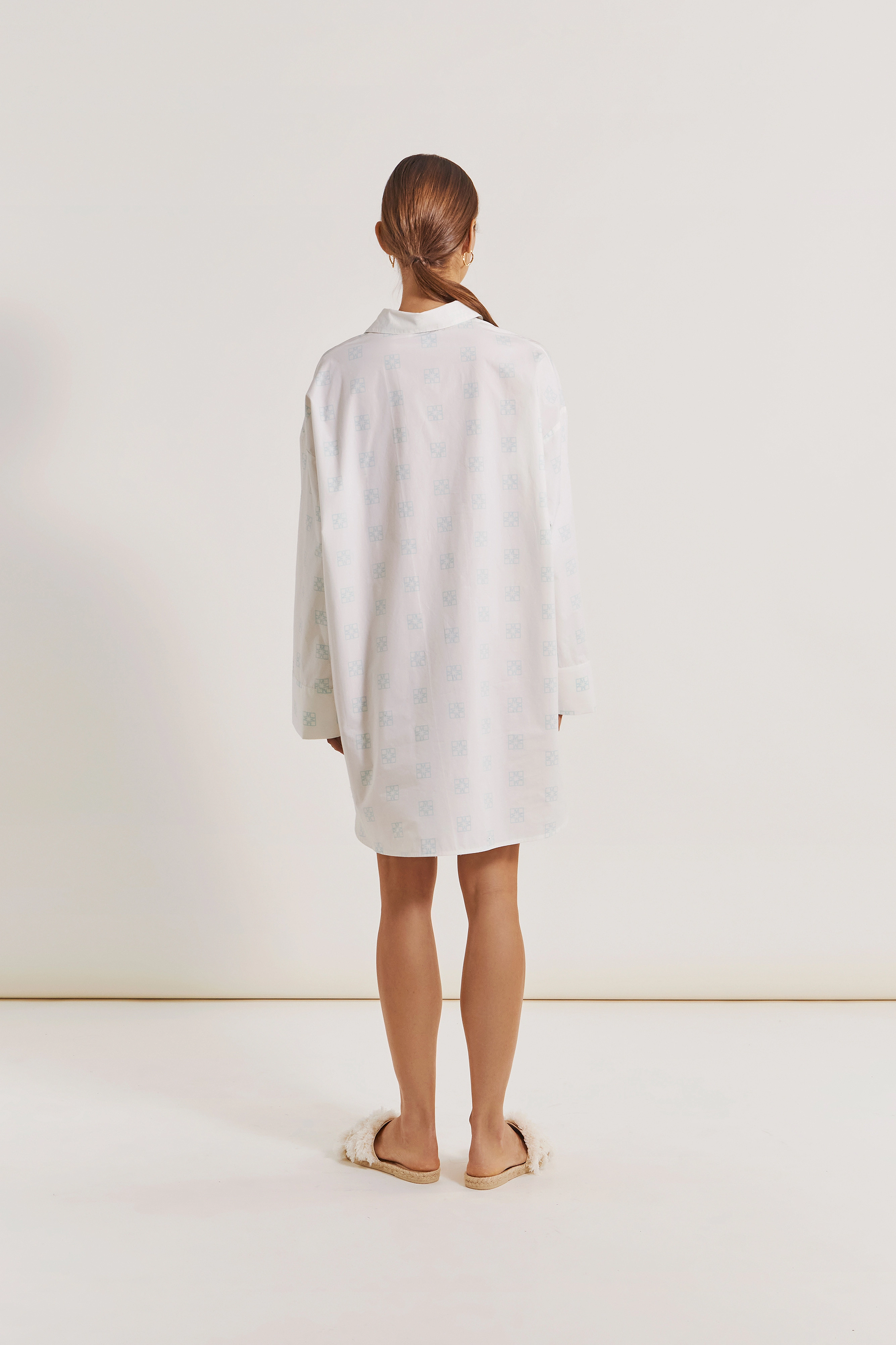 By Malina - Diana shirt dress - white - 3