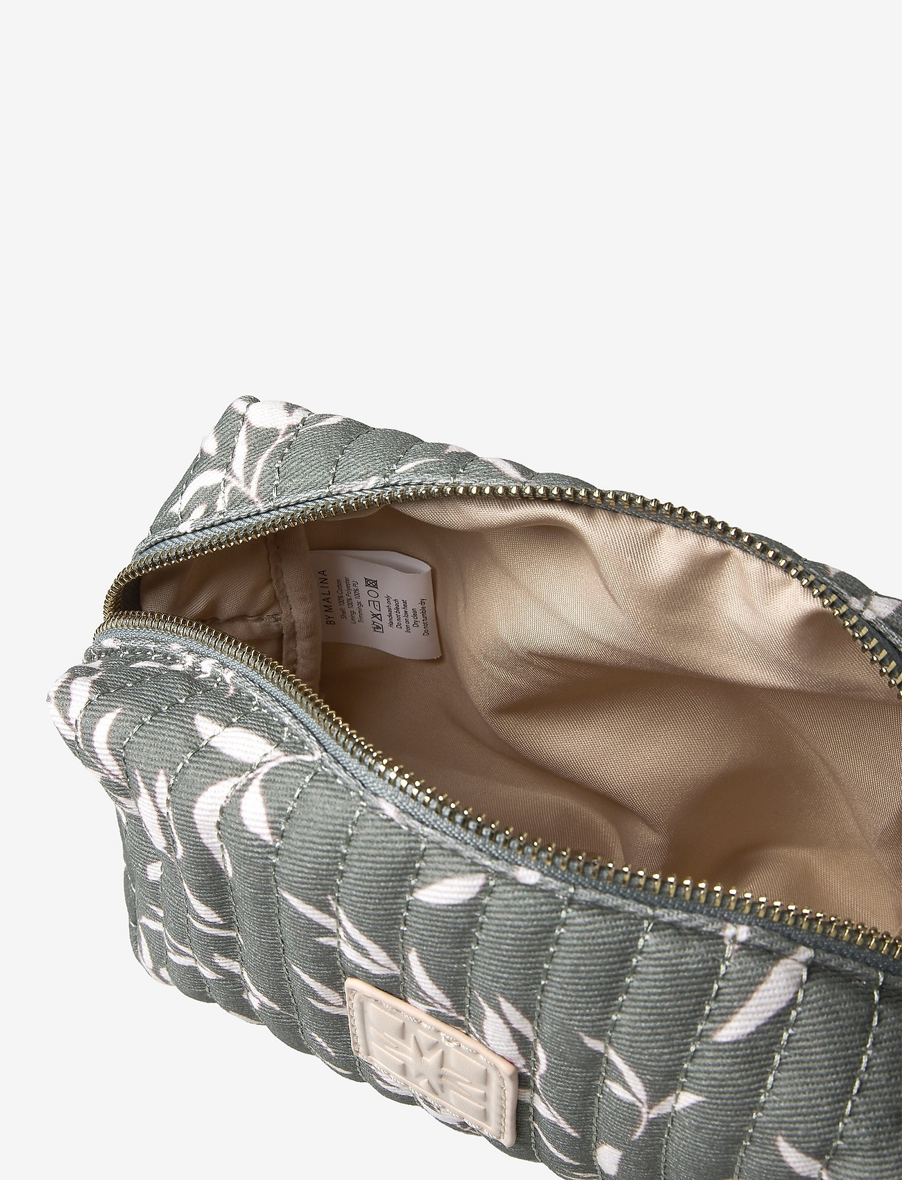 By Malina - Cosmetics bag small - olive leaf - 3