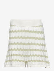 Malina - Kitty shorts - casual shorts - minty breeze stripe - 0