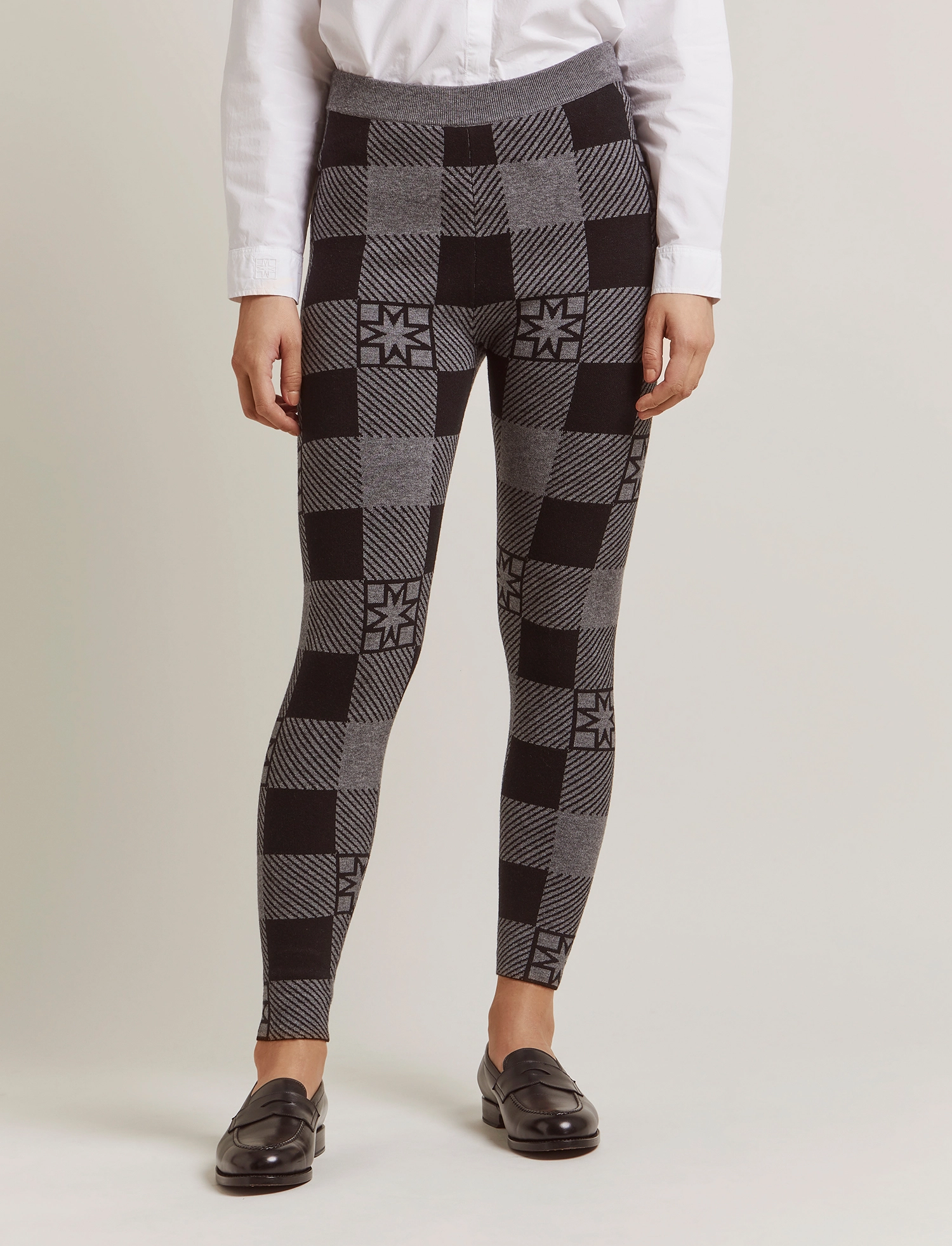 By Malina - Dahlia leggings - iconic print ash - 2