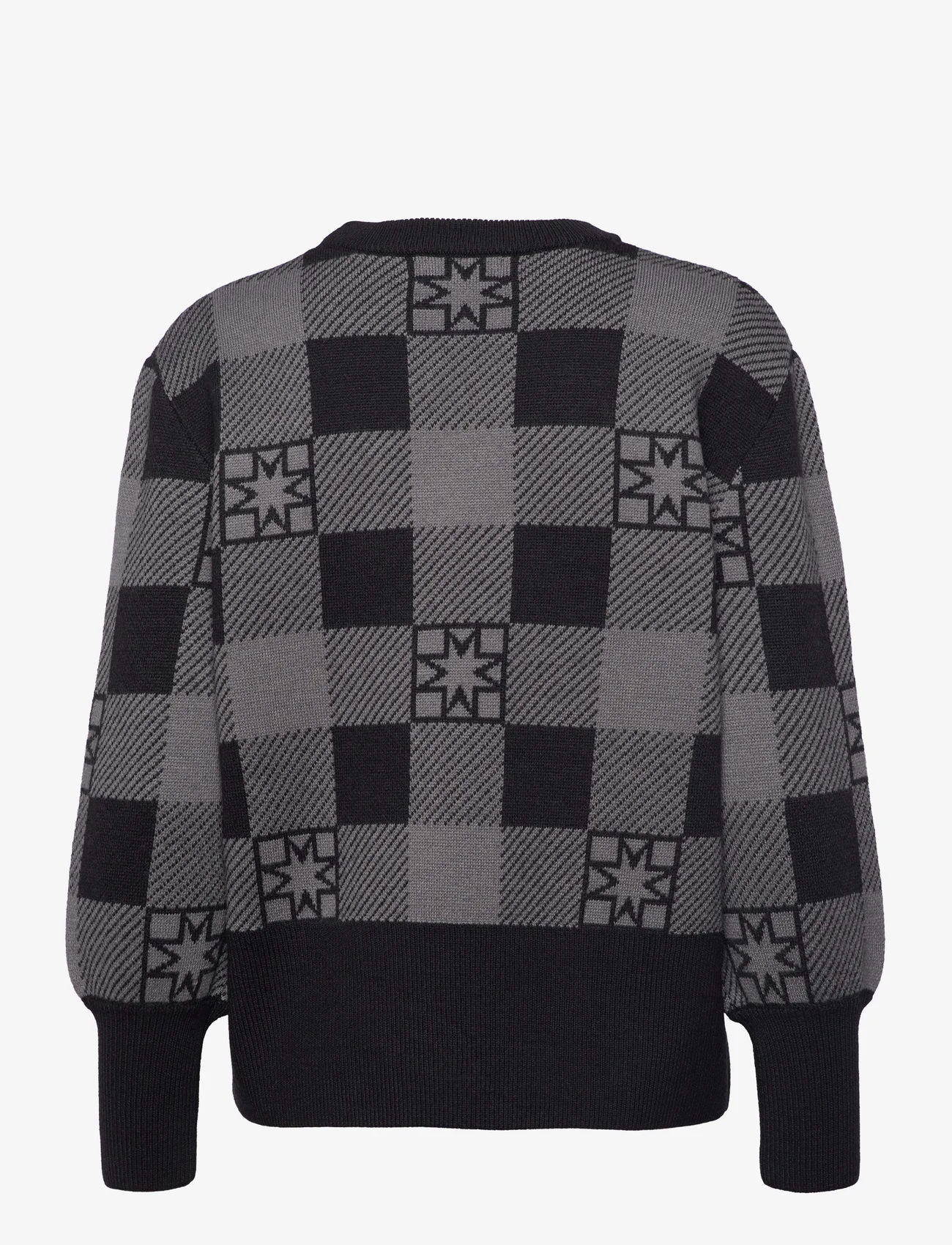 Malina - Bianca sweater - swetry - iconic print ash - 1