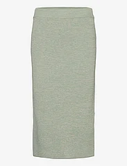 Malina - Kenzie knitted midi skirt - strickröcke - seafoammelange - 0