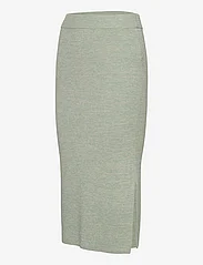 Malina - Kenzie knitted midi skirt - spódnice dzianinowe - seafoammelange - 1