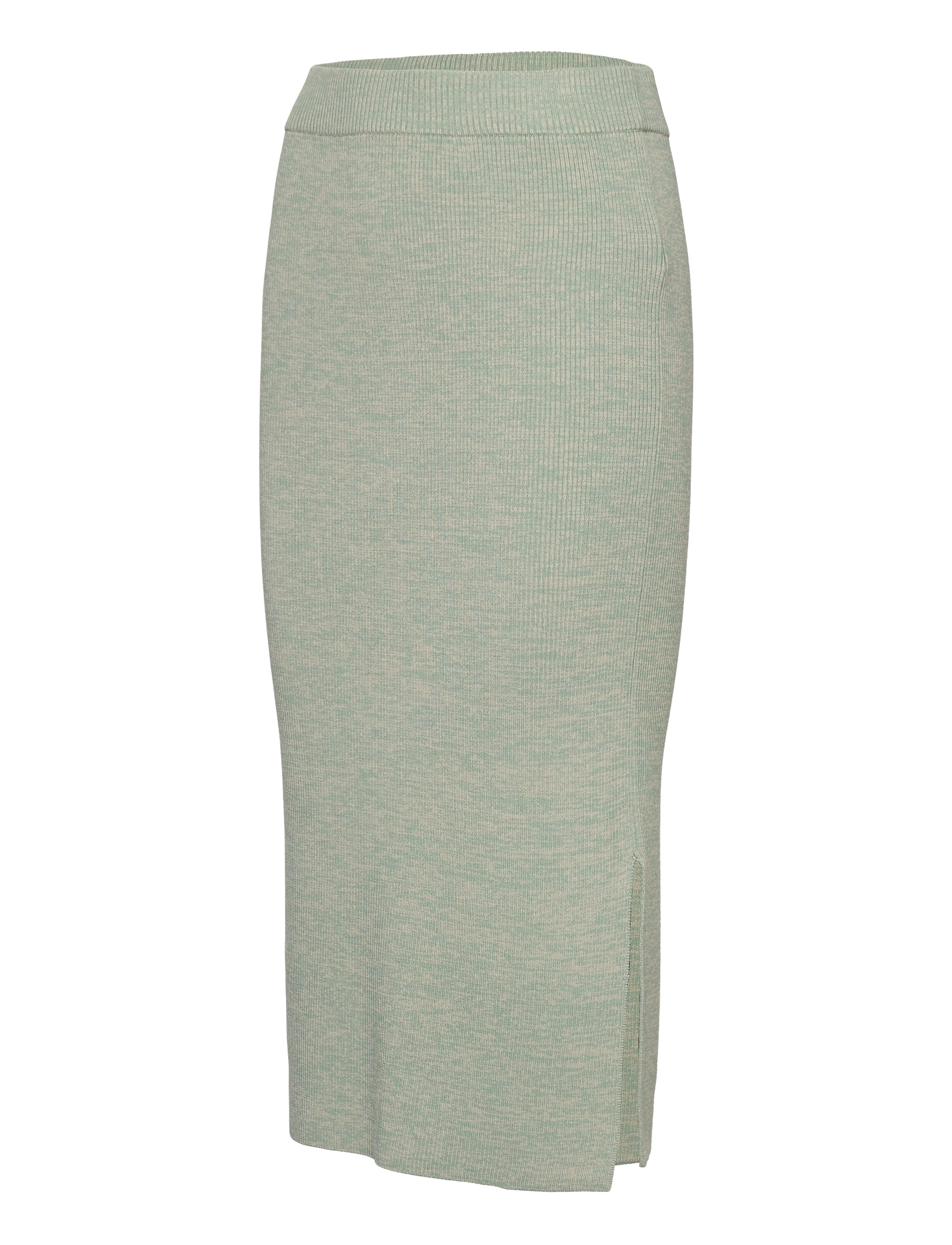 Malina - Kenzie knitted midi skirt - seafoammelange - 2