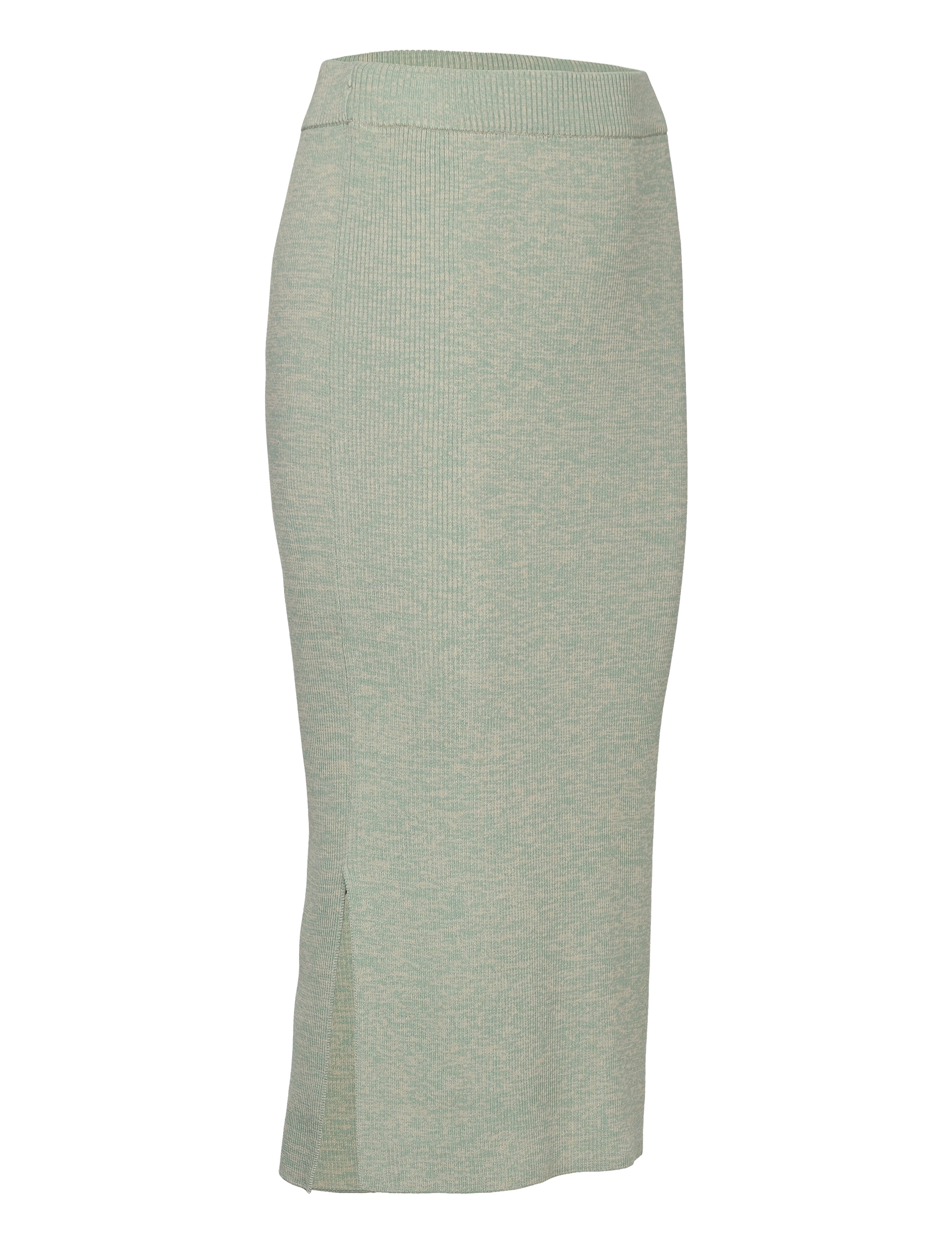 Malina - Kenzie knitted midi skirt - seafoammelange - 4