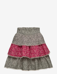 Malina - Mini Aster skirt - miniseelikud - leaf - 0