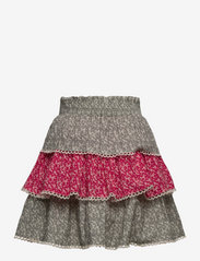 Malina - Mini Aster skirt - short skirts - leaf - 1