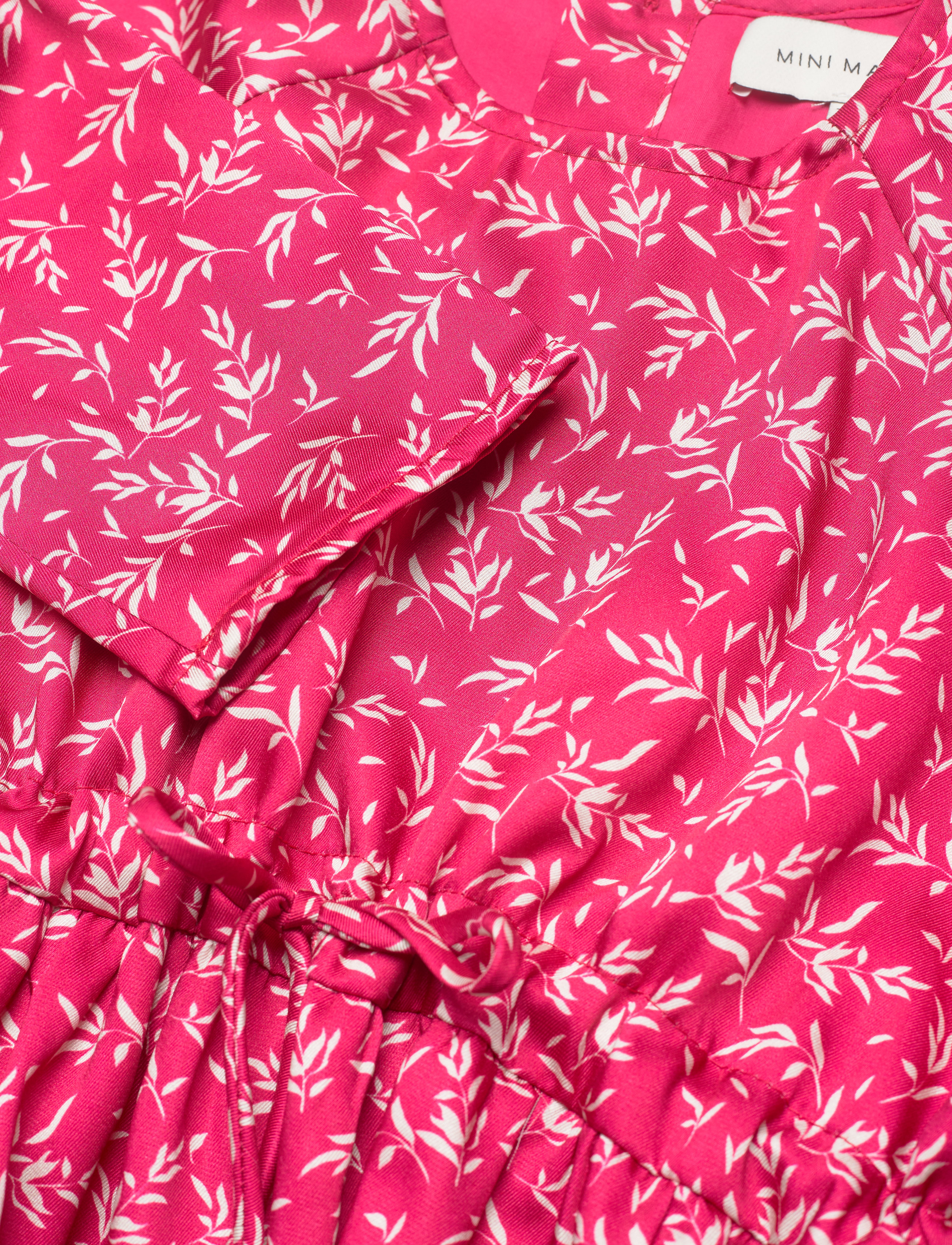 Malina - Mini Hazel dress - ruby leaf - 3