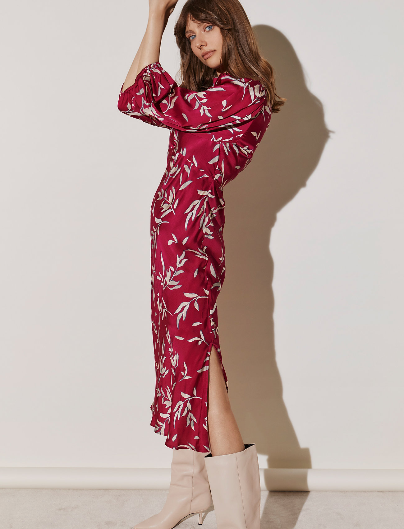 By Malina - Hazel dress - ruby leaf - 5