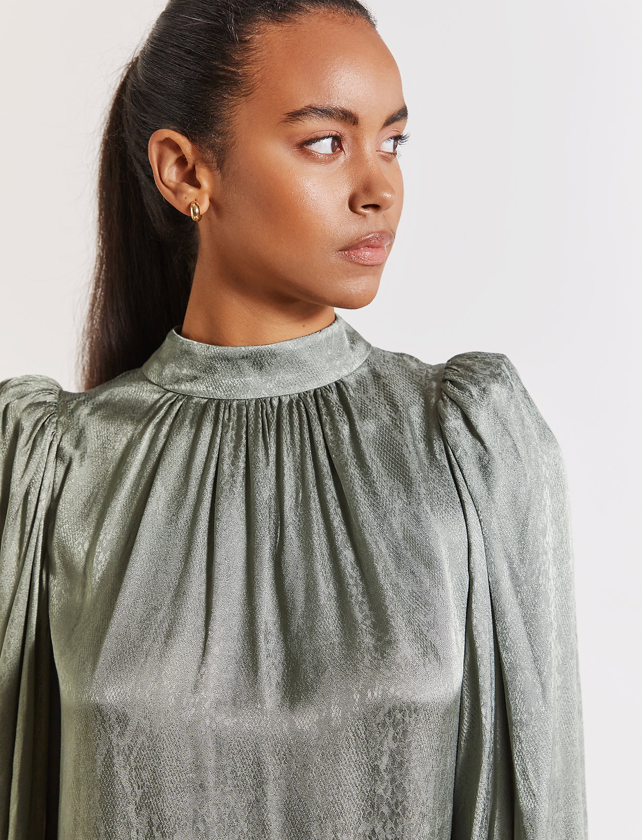 By Malina - Azalea blouse - olive - 4