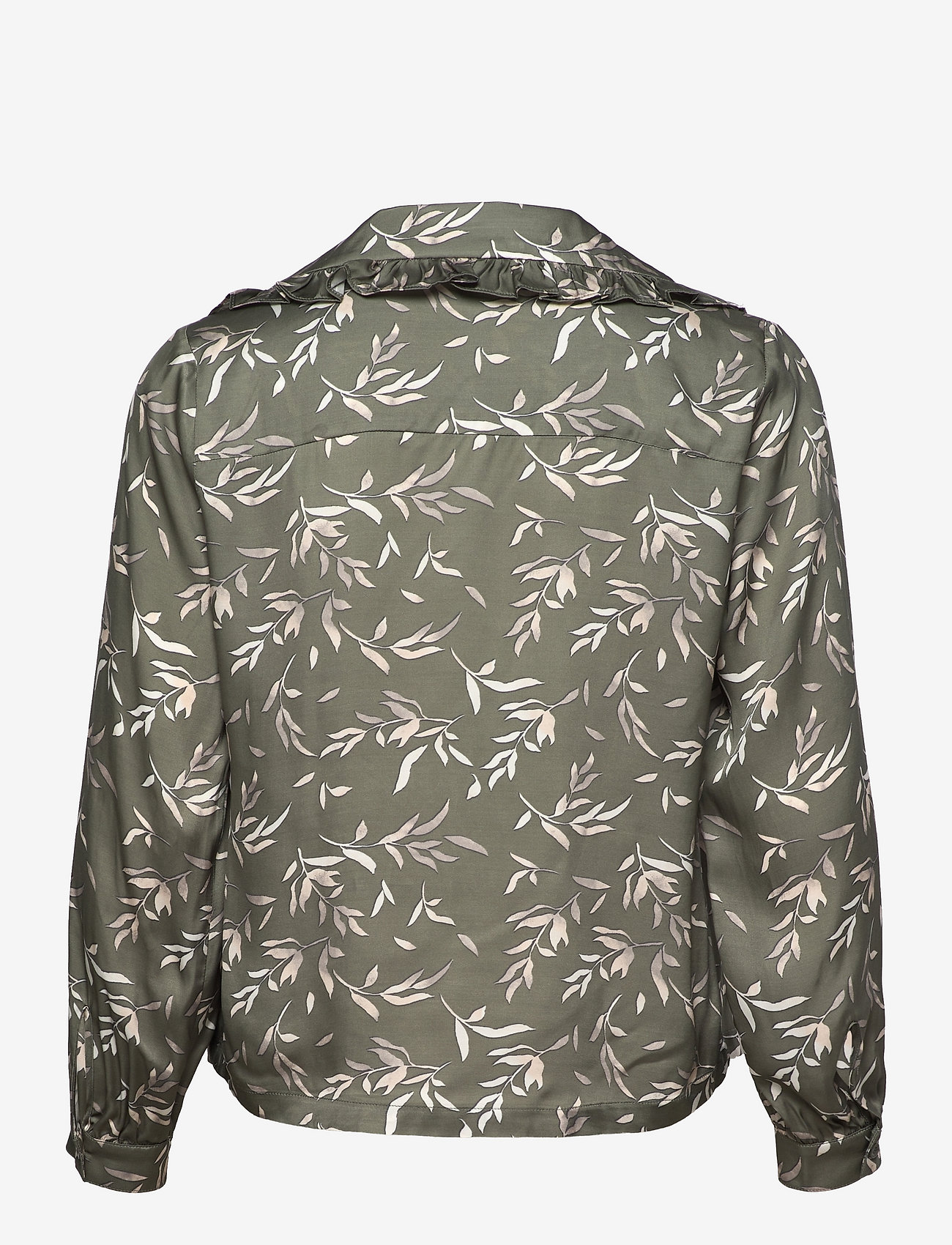 By Malina - Abbi blouse - olive leaf - 2