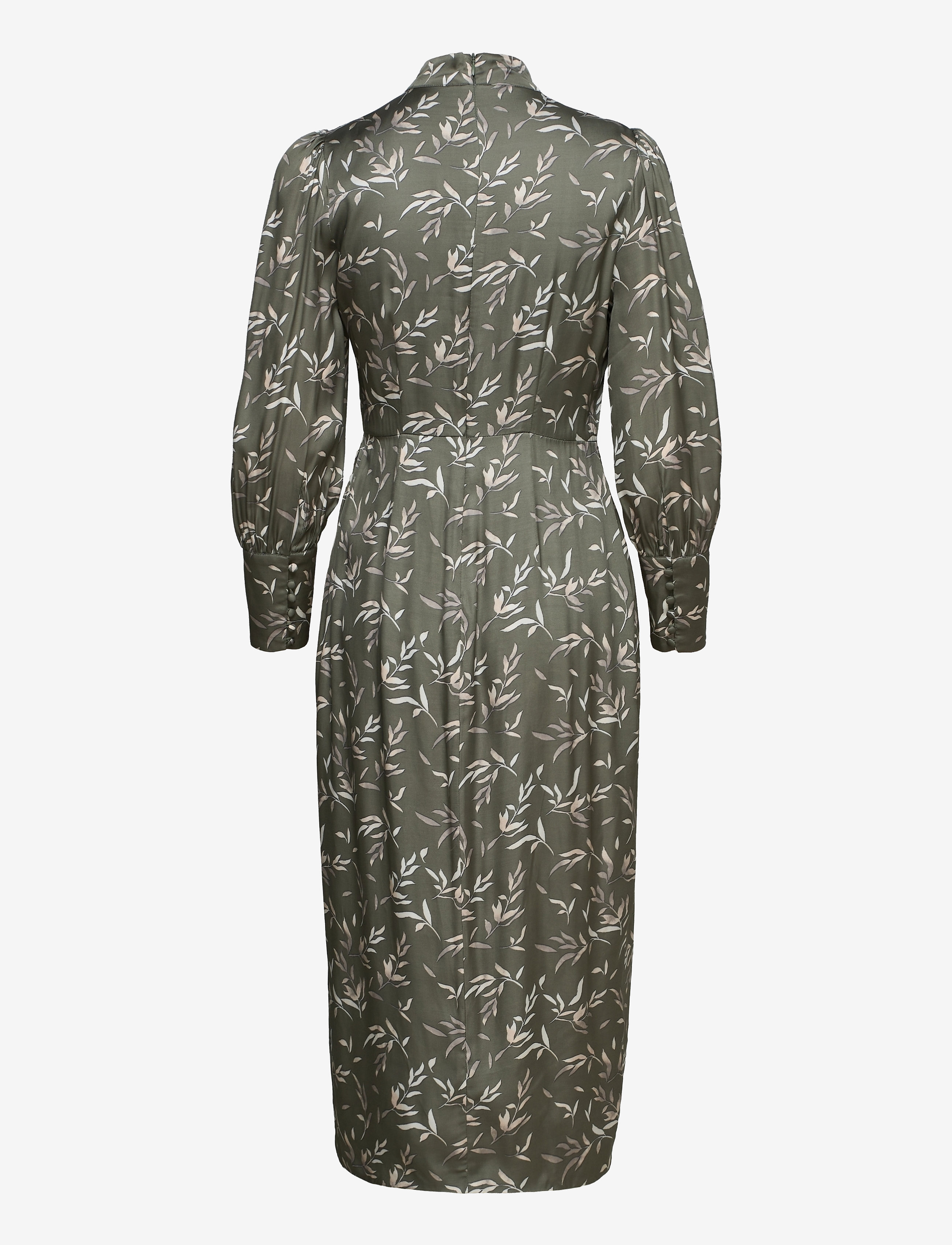 By Malina - Camelia dress - olive leaf - 2