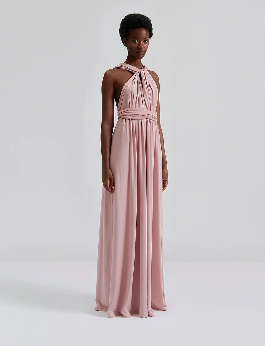 Malina - Lola Wrap Dress - Õhtukleidid - blush - 0