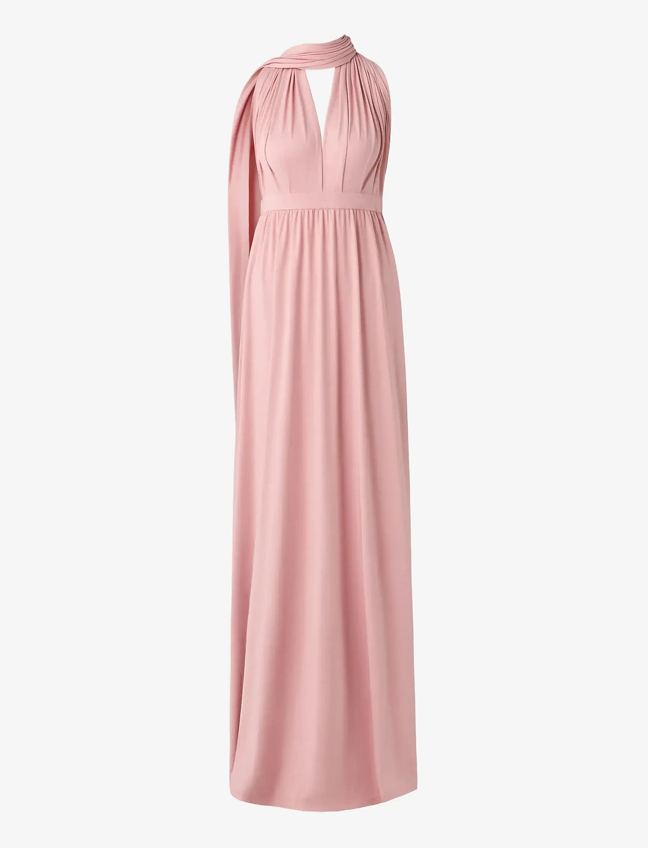 Malina - Lola Wrap Dress - aftenkjoler - blush - 4