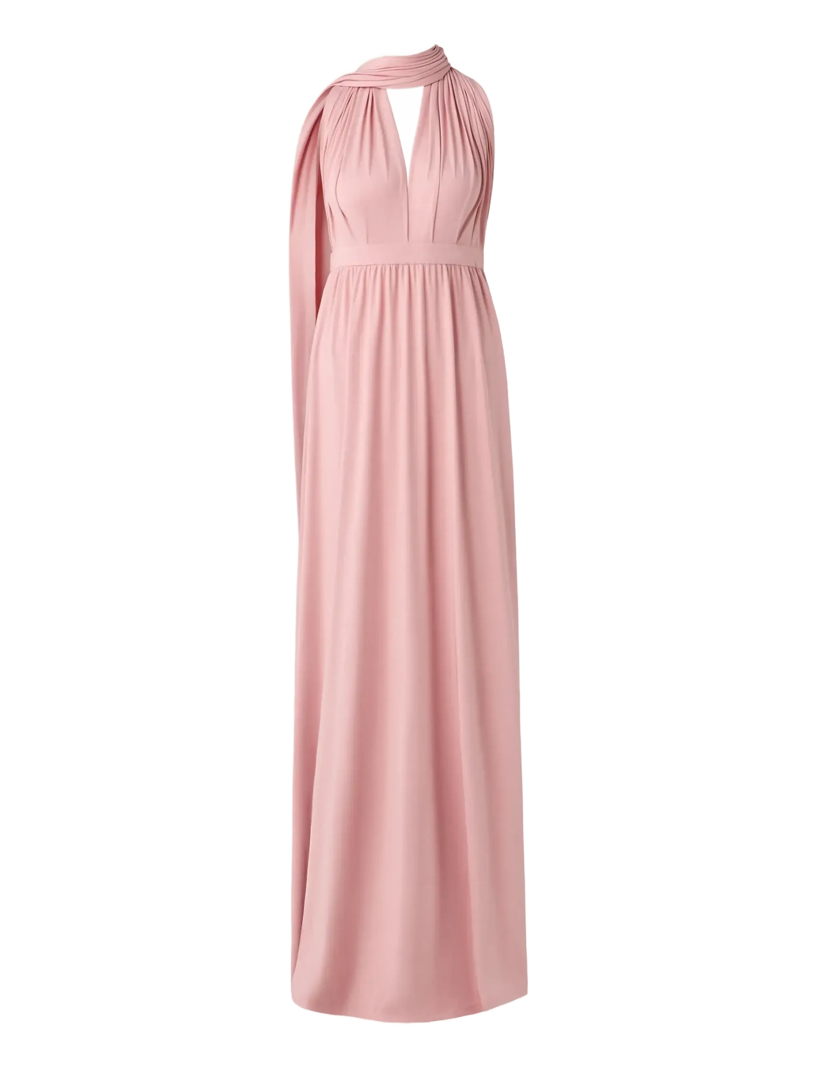Malina - Lola Wrap Dress - Õhtukleidid - blush - 4