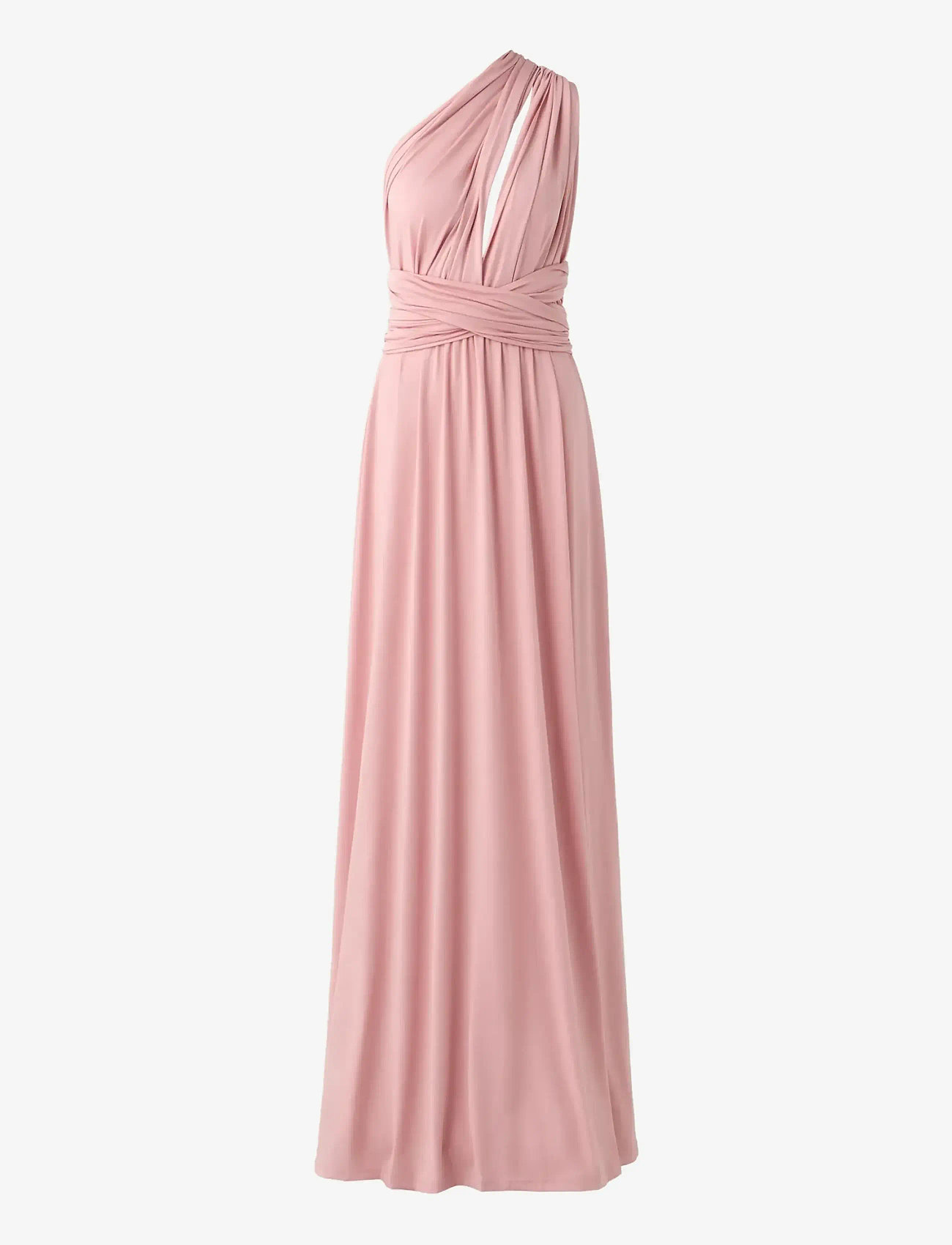 Malina - Lola Wrap Dress - aftenkjoler - blush - 5