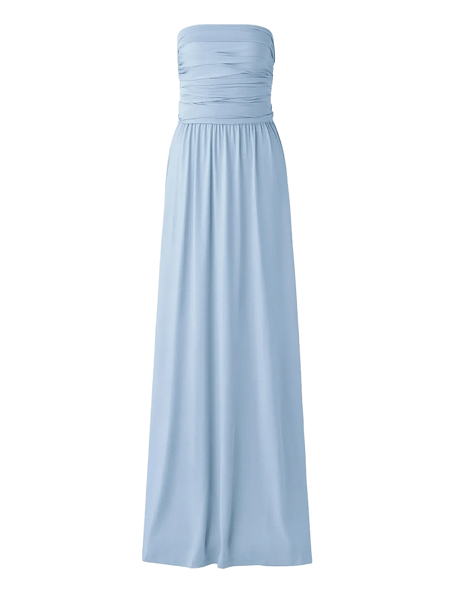 Malina - Lola Wrap Dress - robes de soirée - dusty blue - 1