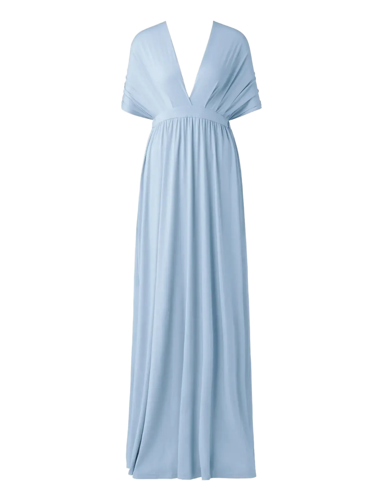 Malina - Lola Wrap Dress - robes de soirée - dusty blue - 3