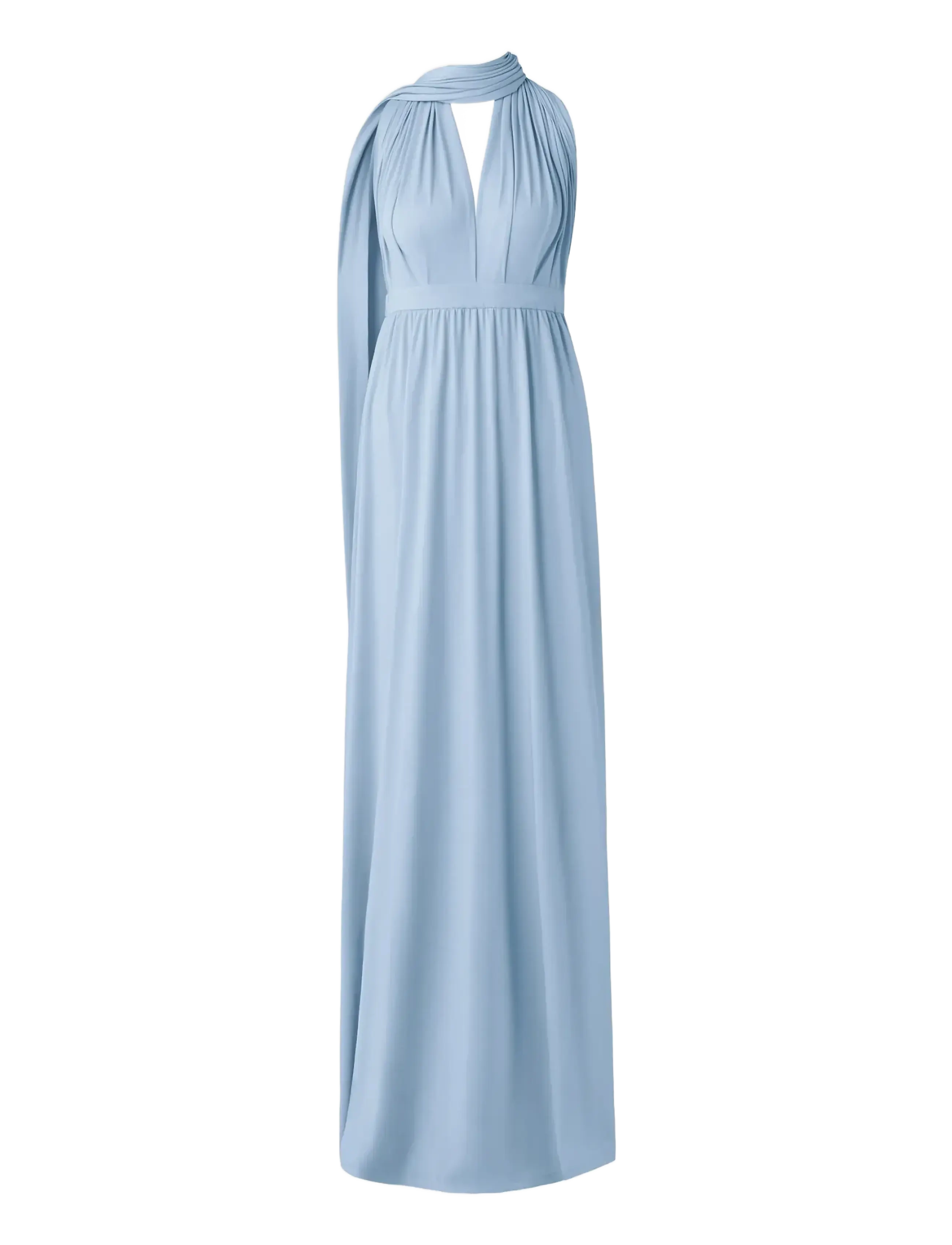 Malina - Lola Wrap Dress - robes de soirée - dusty blue - 4